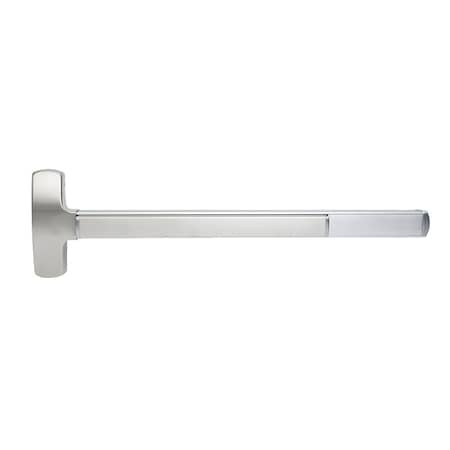 Falcon Fire Rated 25 Series Exit Device, Mortise with Blank Escutcheon Trim, Dane Lever Style, 3 Ft. Device F-25-M-L-BE-D 3 32D LHR